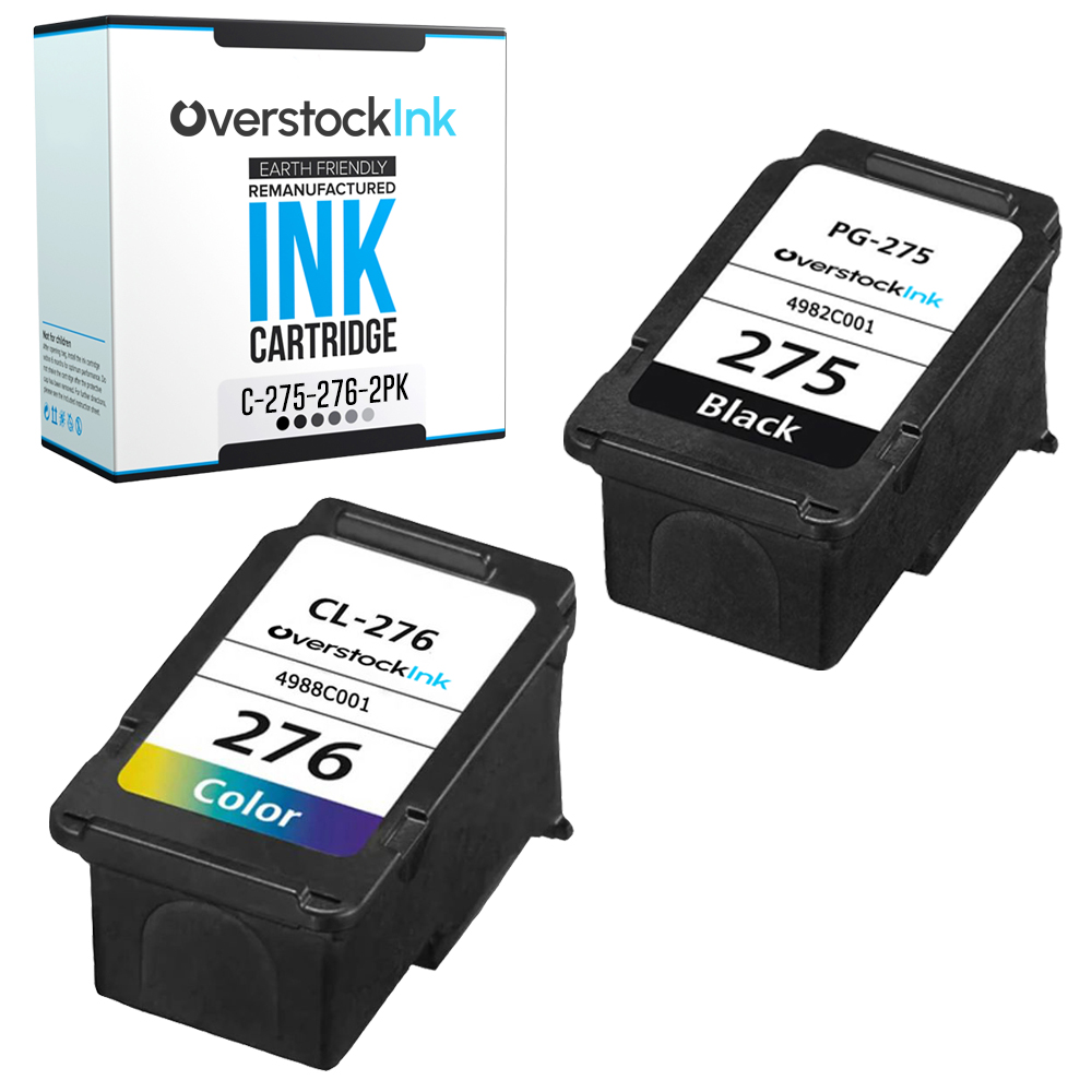 PG-275 CL-276 Ink Cartridges Lot for Canon 275 276 Combo Pack Fits PIXMA