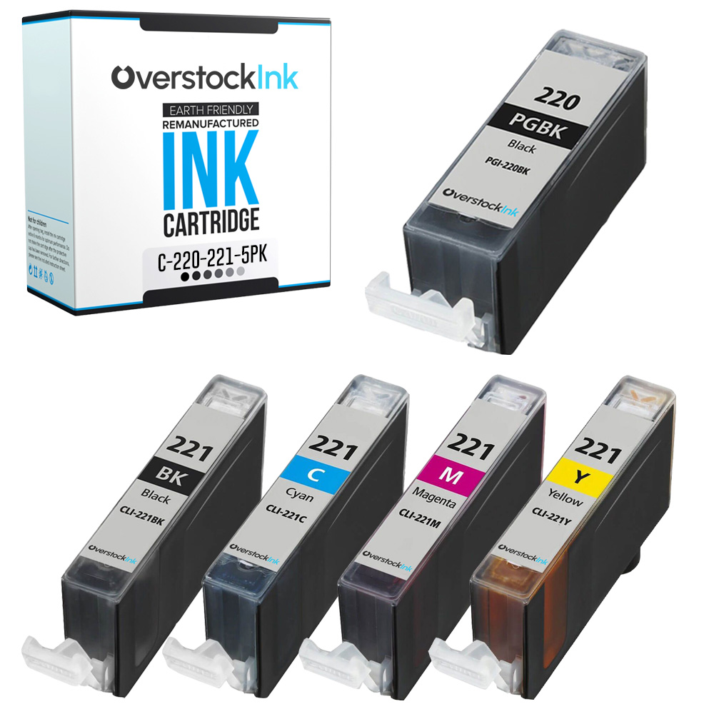 Lote de tinta PGI-220 CLI-221 para Canon 220 221 paquete combinado se adapta a PIXMA - Imagen 16 de 20