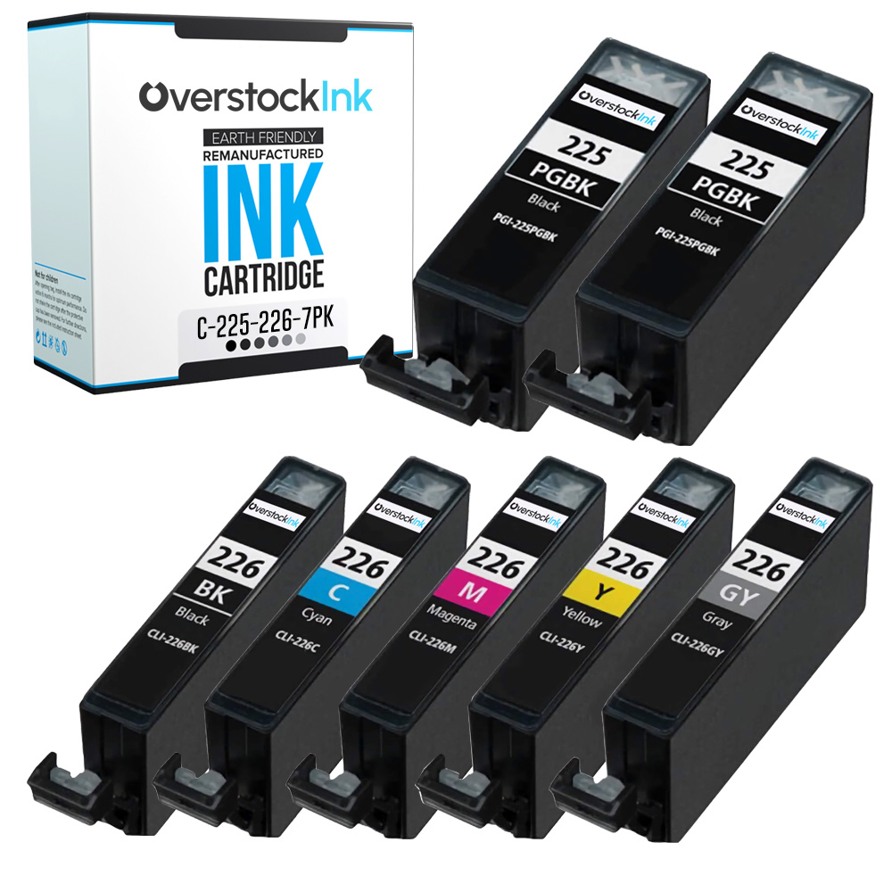 Lote de tinta PGI-225 CLI-226 para Canon 225 226 paquete combinado compatible con PIXMA - Imagen 17 de 19
