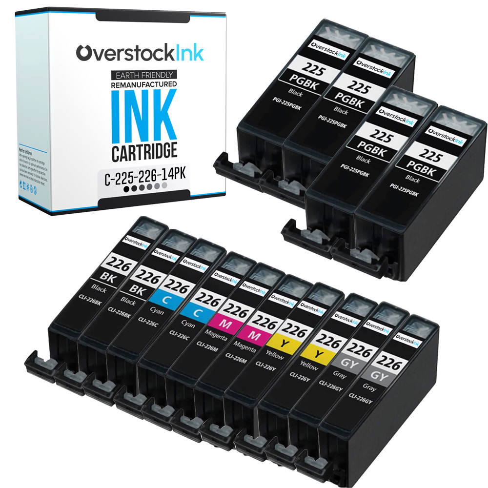 Lote de tinta PGI-225 CLI-226 para Canon 225 226 paquete combinado compatible con PIXMA - Imagen 19 de 19
