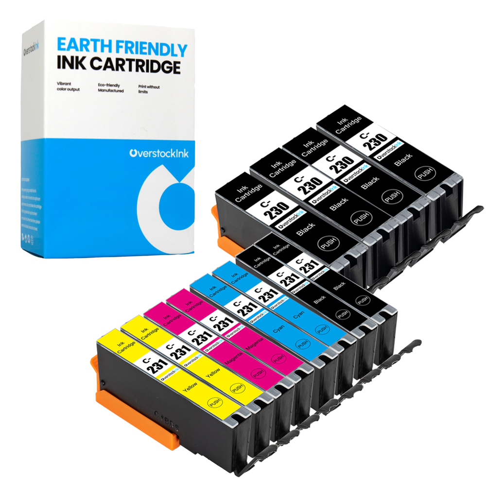 Lote de tinta PGI-230 CLI-231 para Canon 230 231 paquete combinado compatible con PIXMA - Imagen 20 de 20