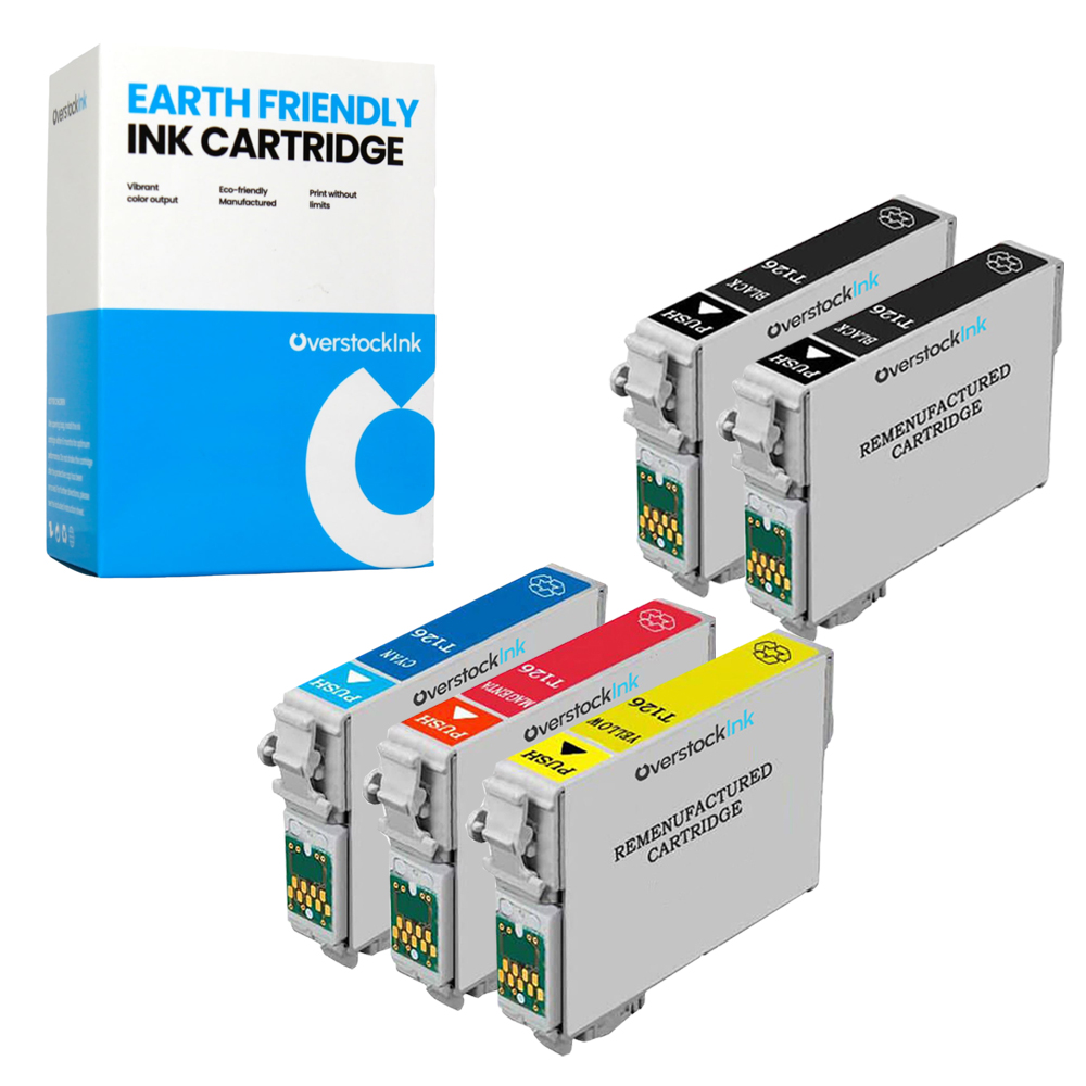 5-Pack Compatible OSI 126 Combo Pack Ink Cartridges for Epson Stylus NX330 NX430