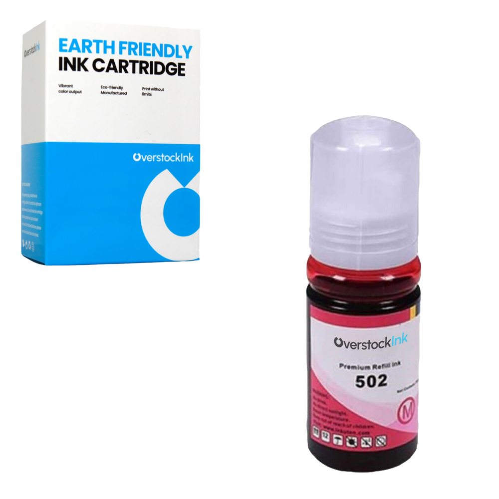 Botella de tinta para Epson EcoTank 502 T502 color negro recarga compatible con ET 1500 3830 - Imagen 10 de 15