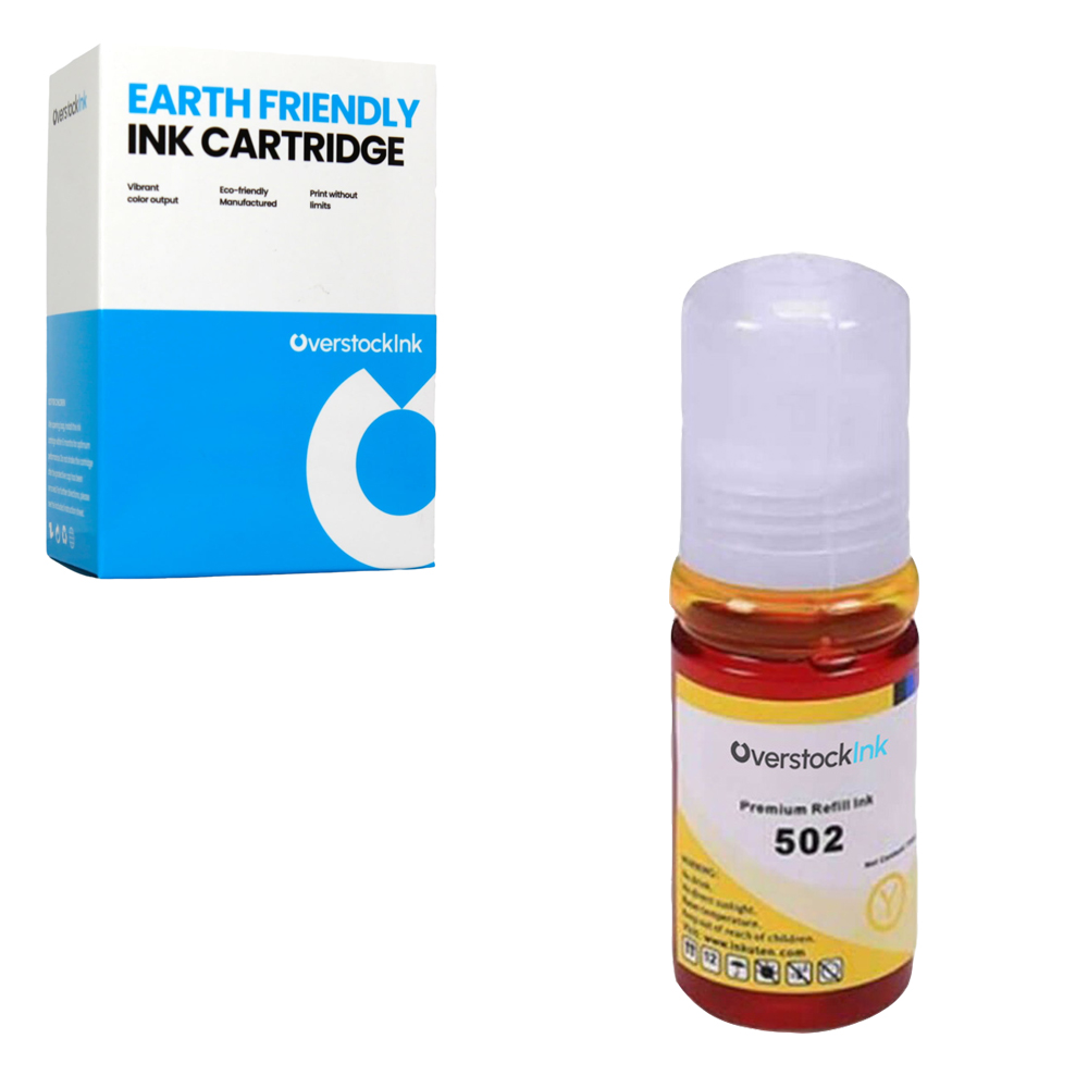 Botella de tinta para Epson EcoTank 502 T502 color negro recarga compatible con ET 1500 3830 - Imagen 11 de 15