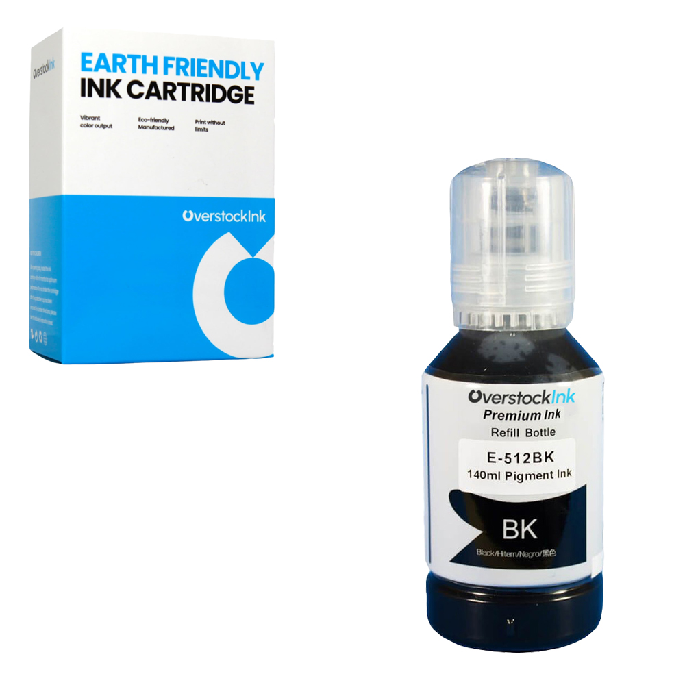 Repuesto para Botellas de Tinta Epson 512 Color Negro Combo Ultra Alta Capacidad - Imagen 4 de 12