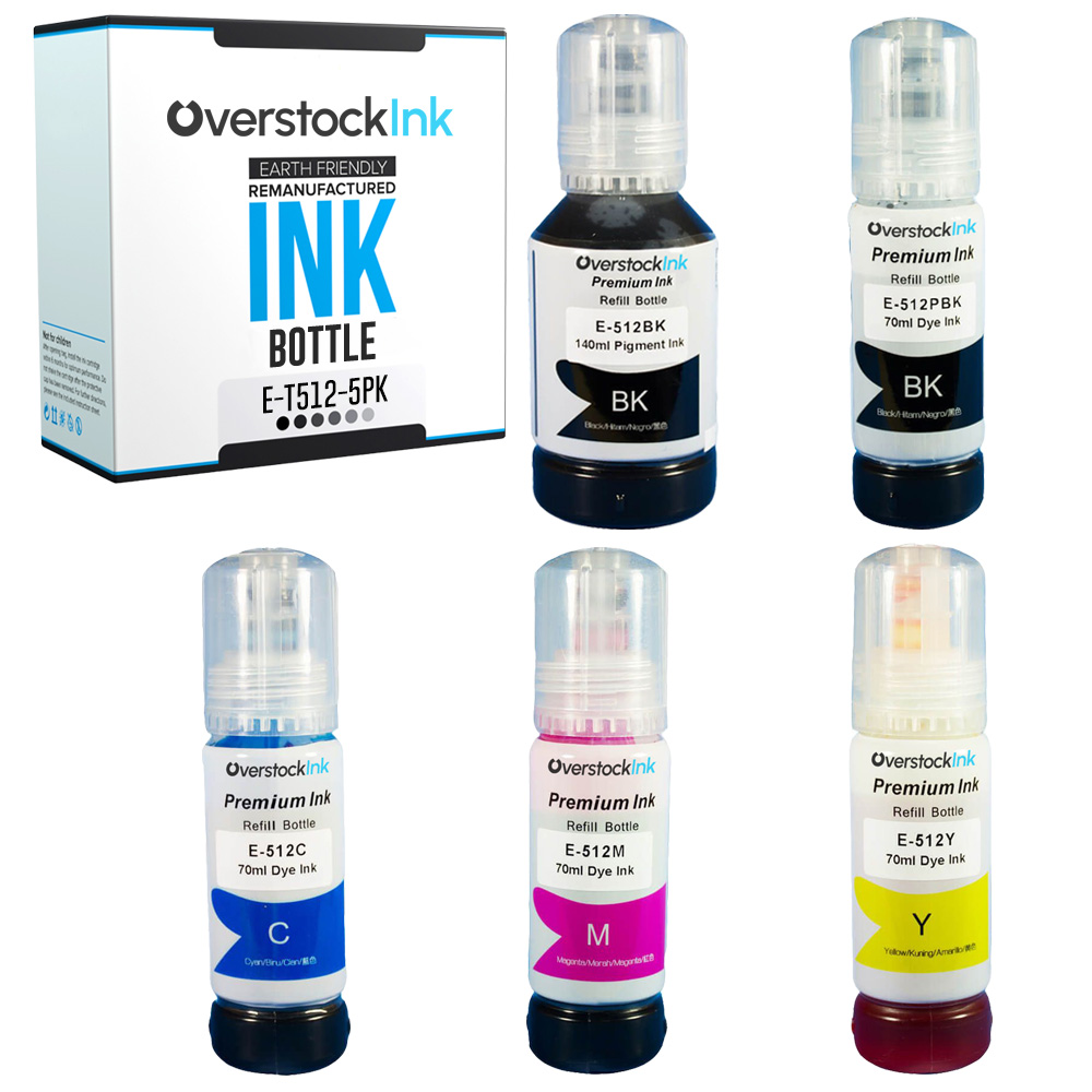 Repuesto para Botellas de Tinta Epson 512 Color Negro Combo Ultra Alta Capacidad - Imagen 12 de 12
