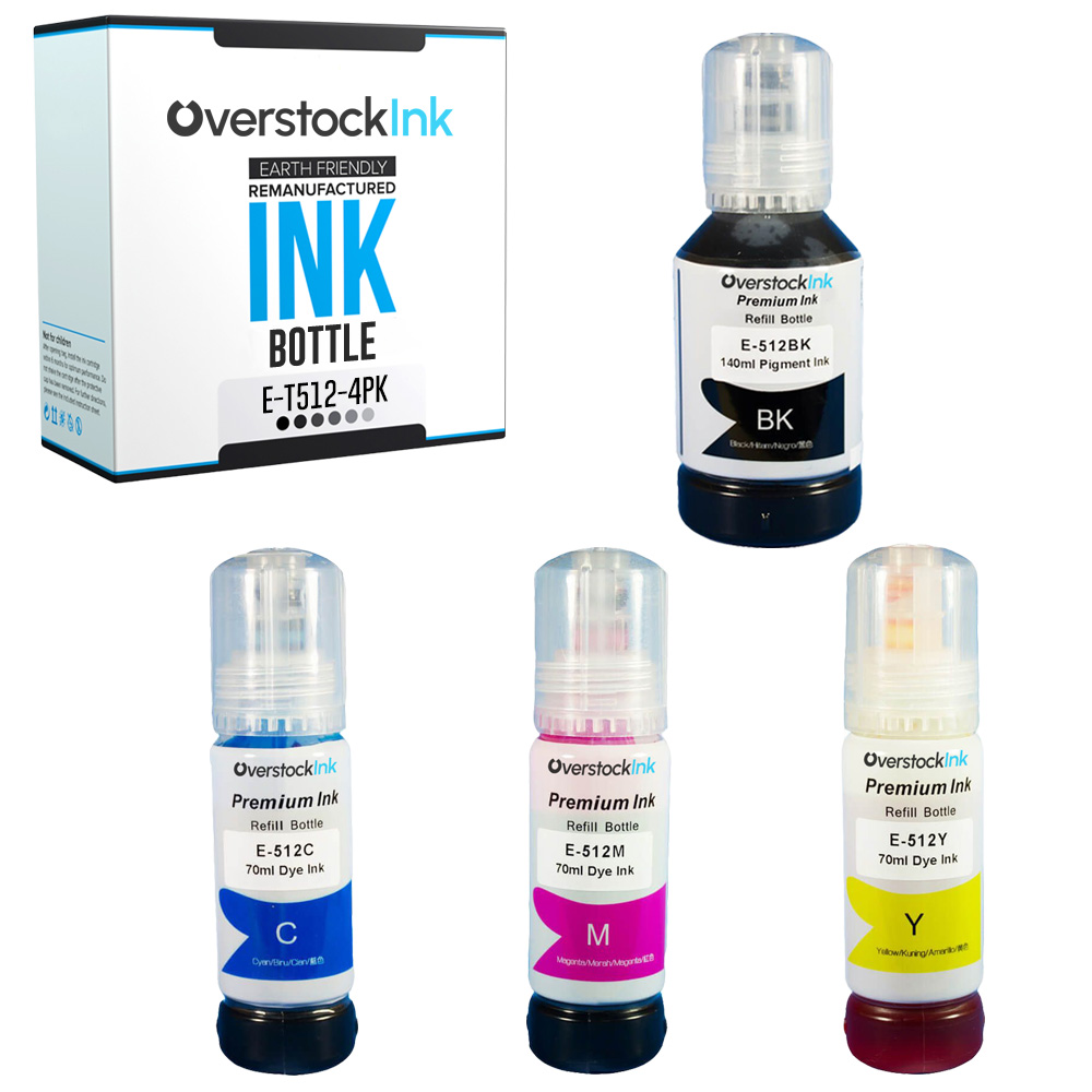 Repuesto para Botellas de Tinta Epson 512 Color Negro Combo Ultra Alta Capacidad - Imagen 11 de 12