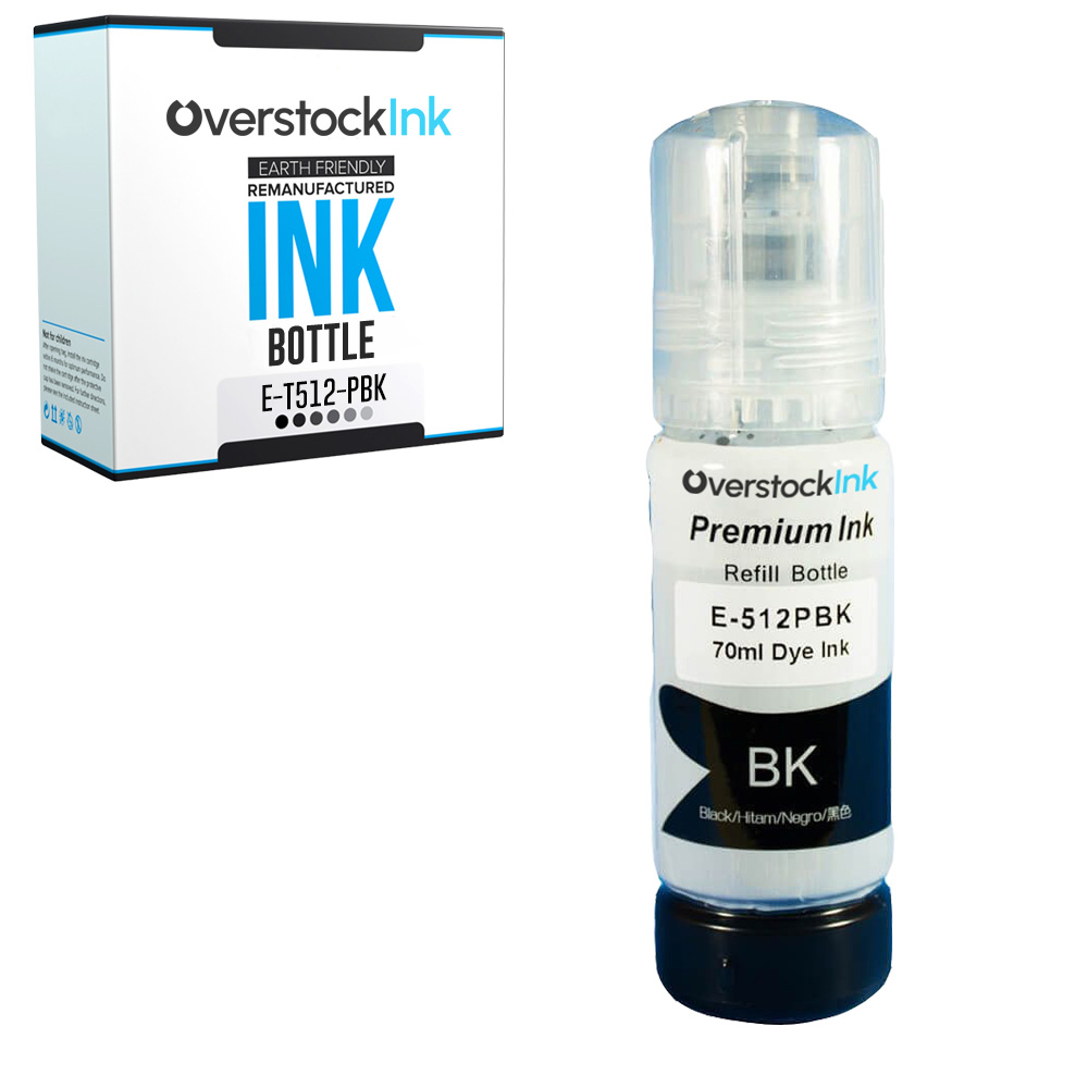 Repuesto para Botellas de Tinta Epson 512 Color Negro Combo Ultra Alta Capacidad - Imagen 7 de 12