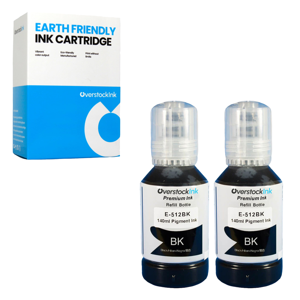 Repuesto para Botellas de Tinta Epson 512 Color Negro Combo Ultra Alta Capacidad - Imagen 5 de 12