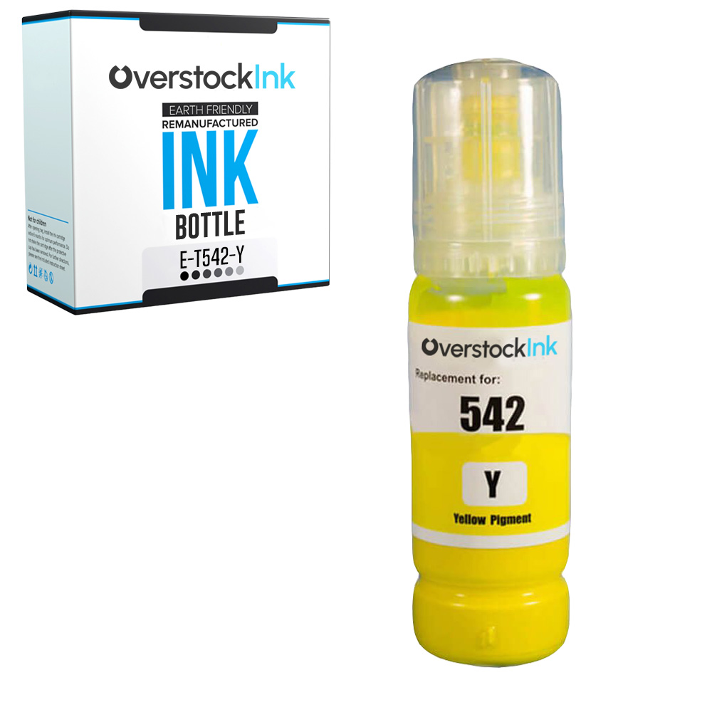 Ersatz Tintenflaschen für Epson T542 542 schwarz Farbe Combo EcoTank Pro Drucker - Bild 11 von 13