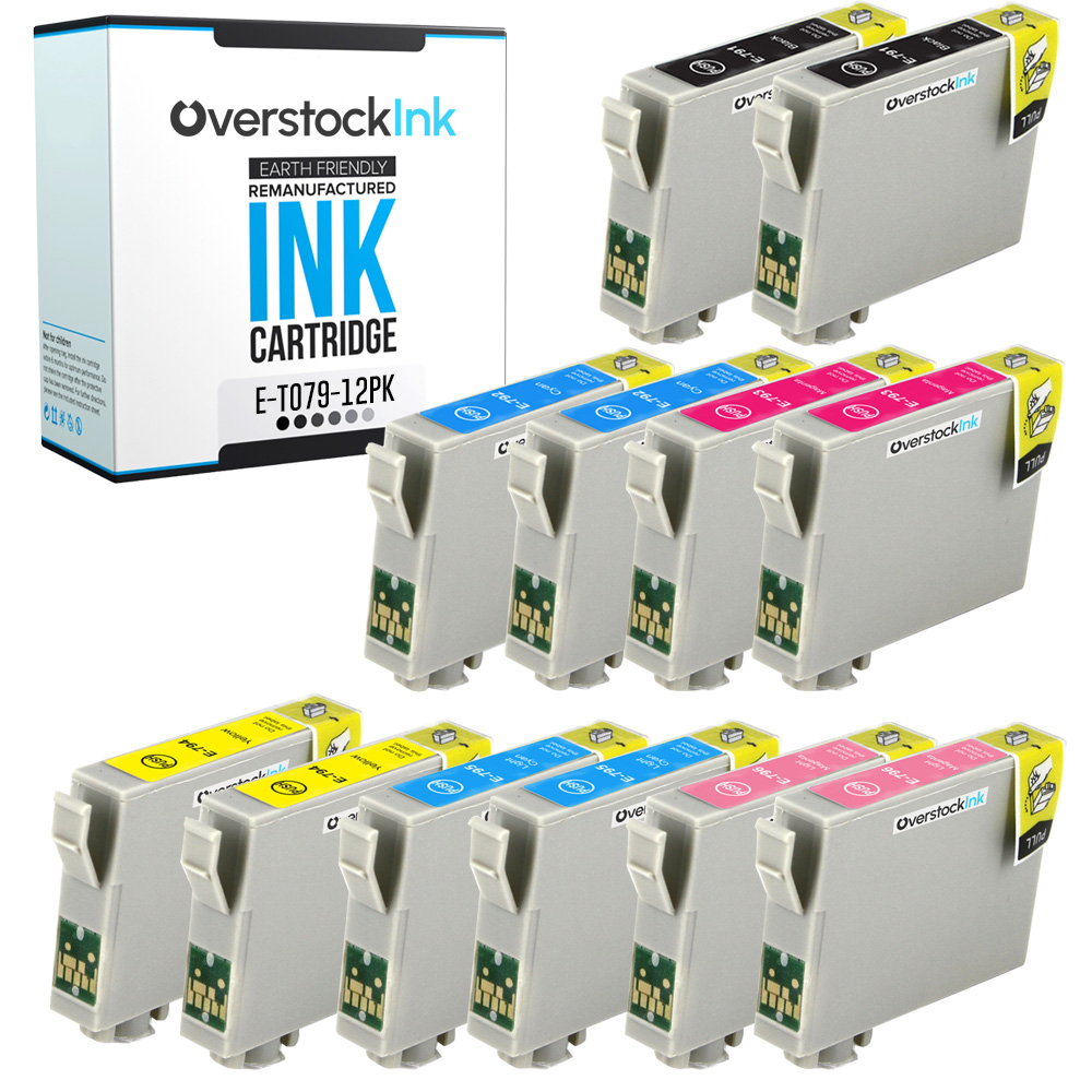 12PK Compatible OSI Epson 79 Multipack Ink for Artisan 1430 Stylus 1400 1500W