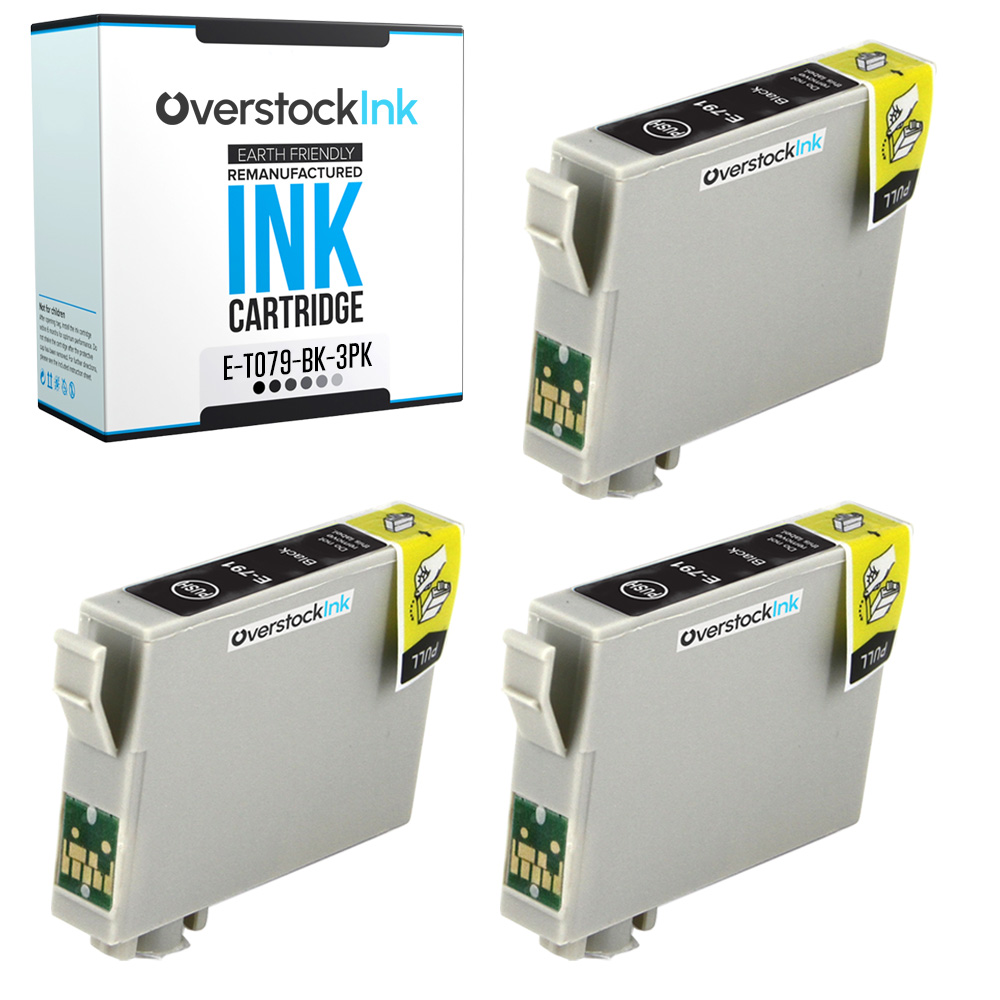 3PK Compatible OSI Epson T079 Ink Cartridges for Artisan 1430 Stylus 1400 1500W
