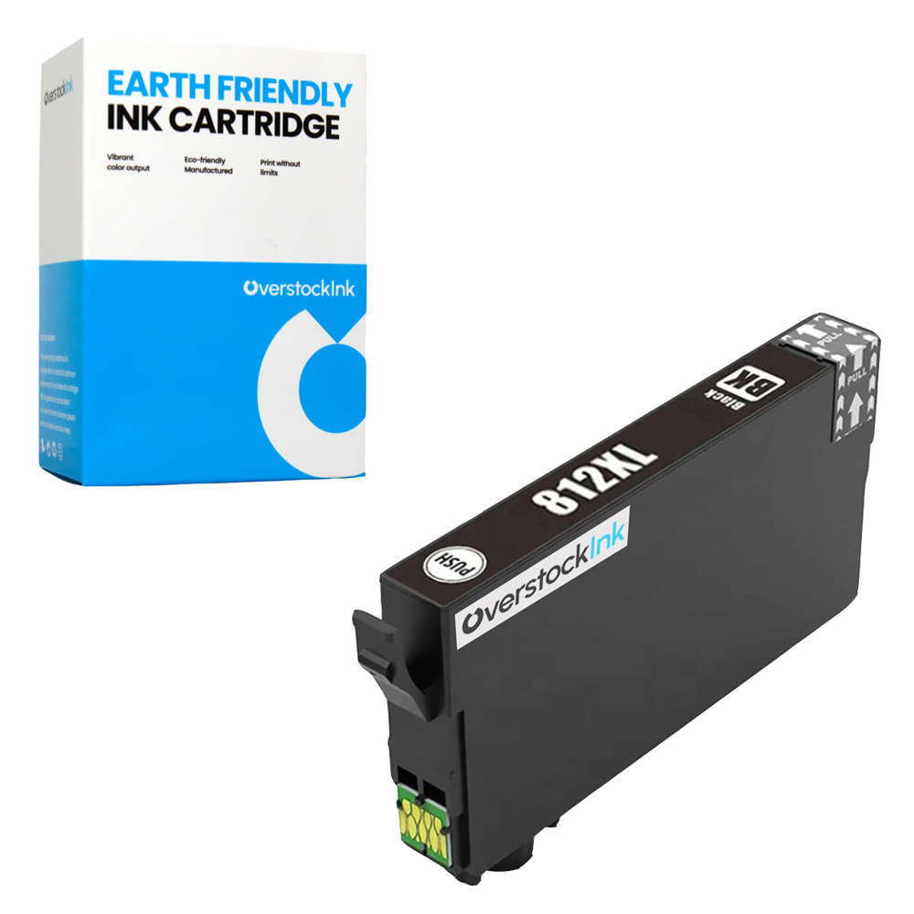 1PK Compatible OSI 812XL Black Ink for Epson WorkForce Pro WF7310 WF7820 WF7840