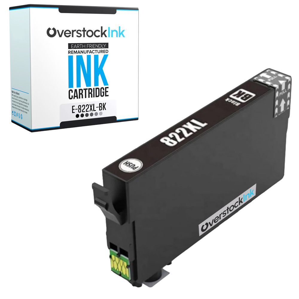 822XL T822XL Black Color Ink Cartridges Lot For Epson WorkForce - Picture 4 of 14