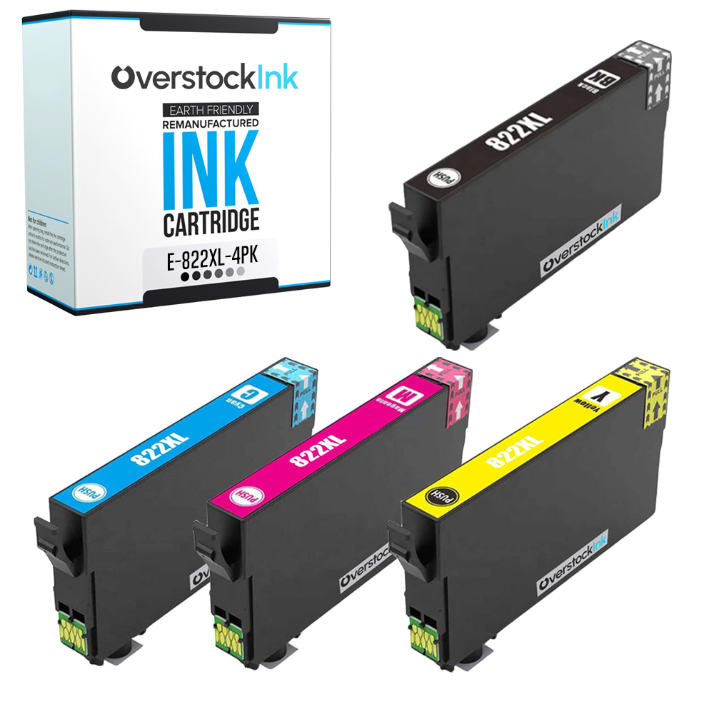 822XL T822XL Black Color Ink Cartridges Lot For Epson WorkForce - Picture 13 of 14