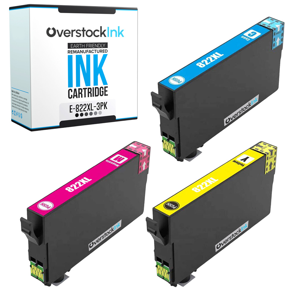 822XL T822XL Black Color Ink Cartridges Lot For Epson WorkForce - Picture 12 of 14