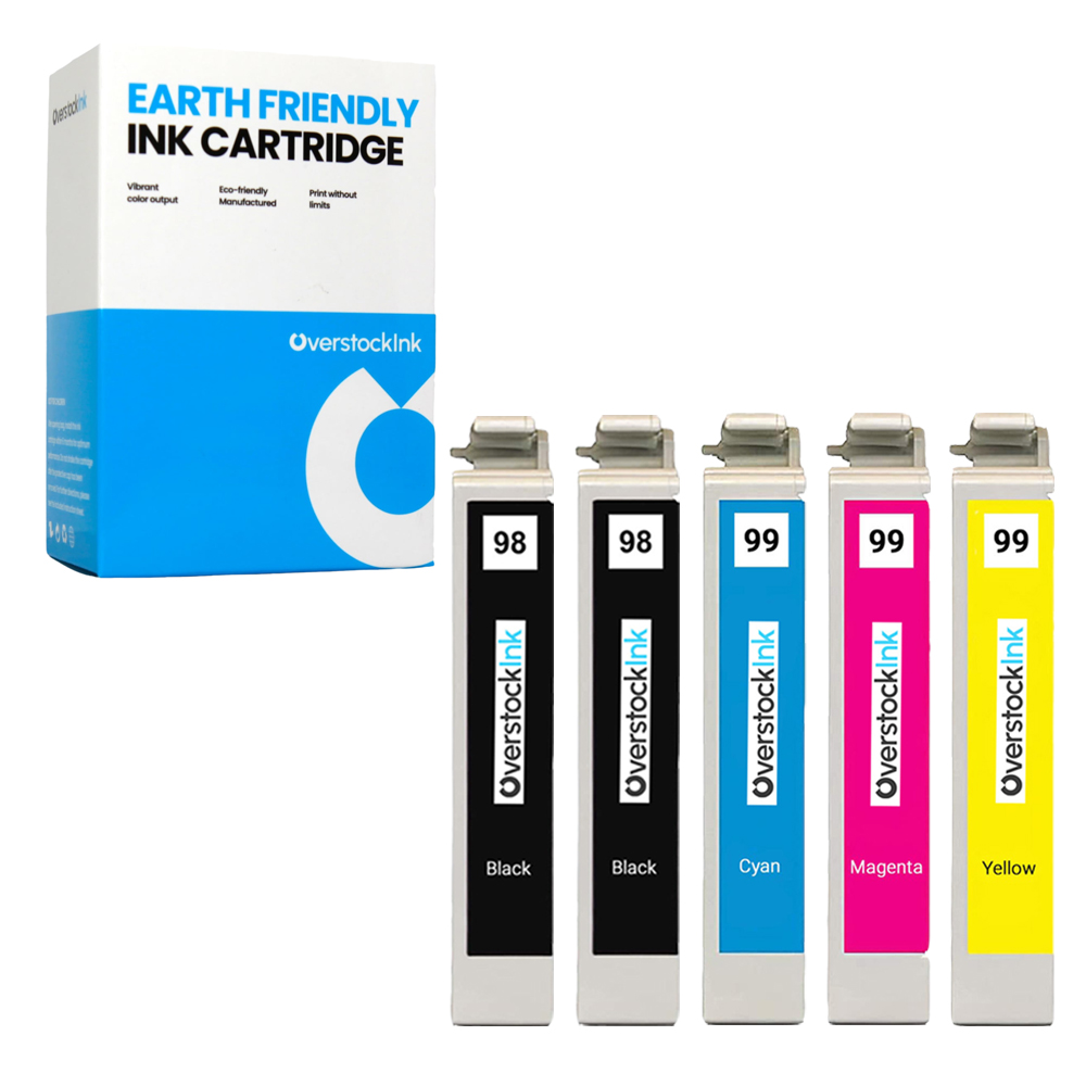 98 T098 BK Cartuccia di inchiostro ed Epson 99 T099 Artisan per 700 710 725 730 800 810 - Foto 18 di 23