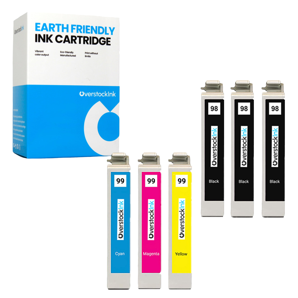 98 T098 BK Cartuccia di inchiostro ed Epson 99 T099 Artisan per 700 710 725 730 800 810 - Foto 20 di 23