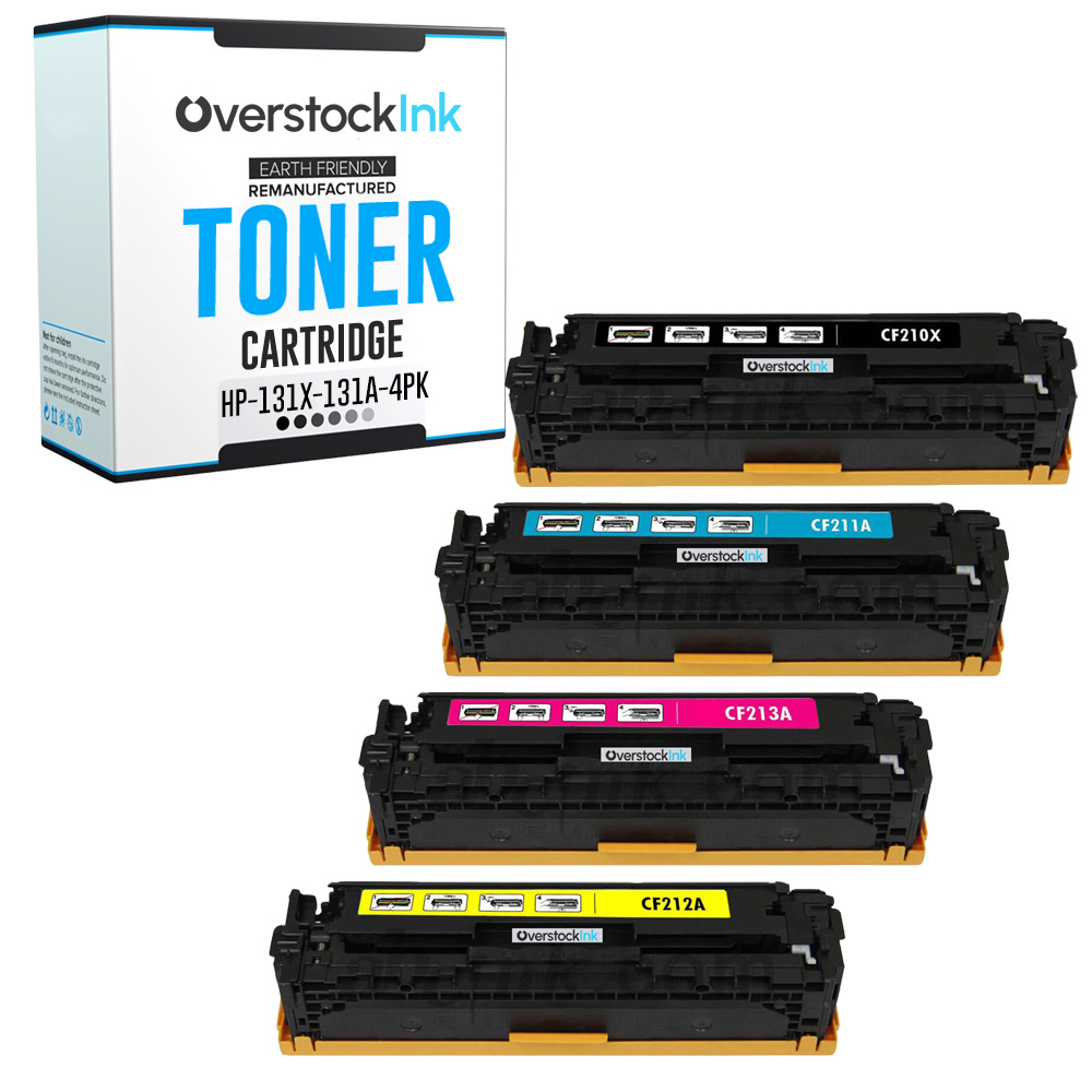 Black Color Toner Cartridge Combo Pack Lot fits for HP 131A 131X