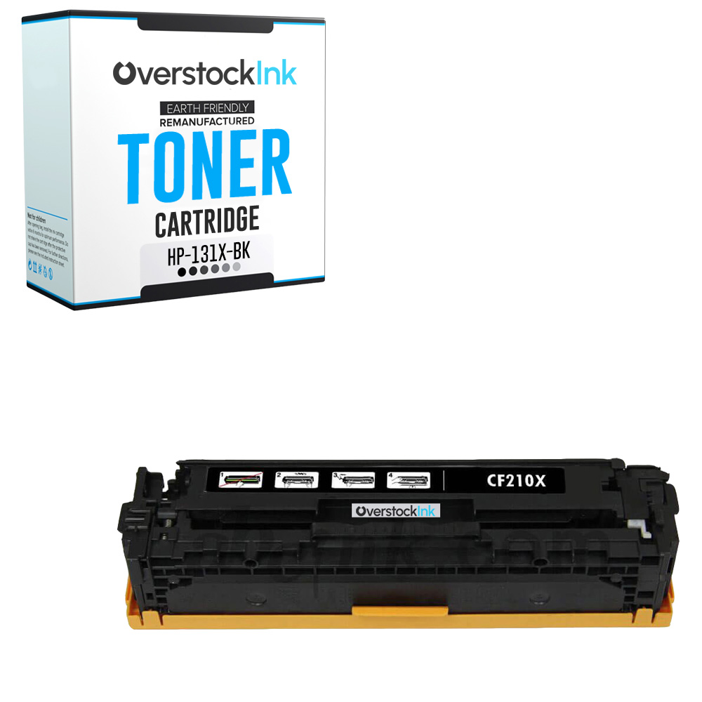 1-Pack Replacement OSI CF210X Black Toner for HP LaserJet Pro 200 Color M276nw