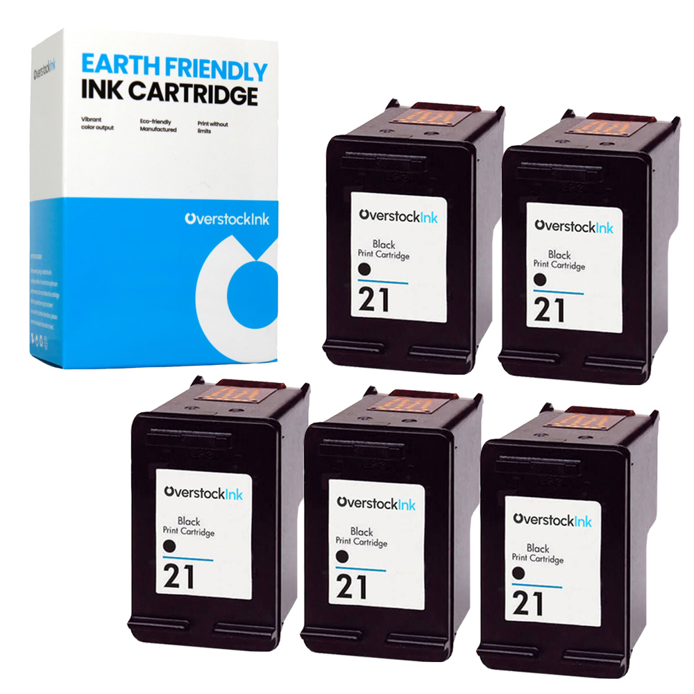 Ersatz Tintenpatronen Schwarz Farbe für HP 21 22 Tri-Color Patrone Combo - Bild 7 von 12