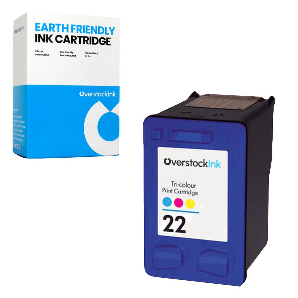 Ersatz Tintenpatronen Schwarz Farbe für HP 21 22 Tri-Color Patrone Combo - Bild 8 von 12