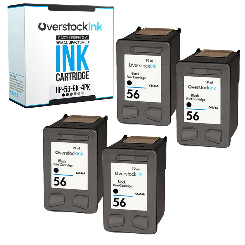 4PK Compatible OSI HP 56 Cartridges for HP PhotoSmart 7150 7260 7350 7450 7459