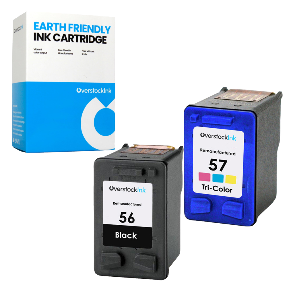 Black Color Ink for HP 56 and HP 57 Cartridges 56 and 57