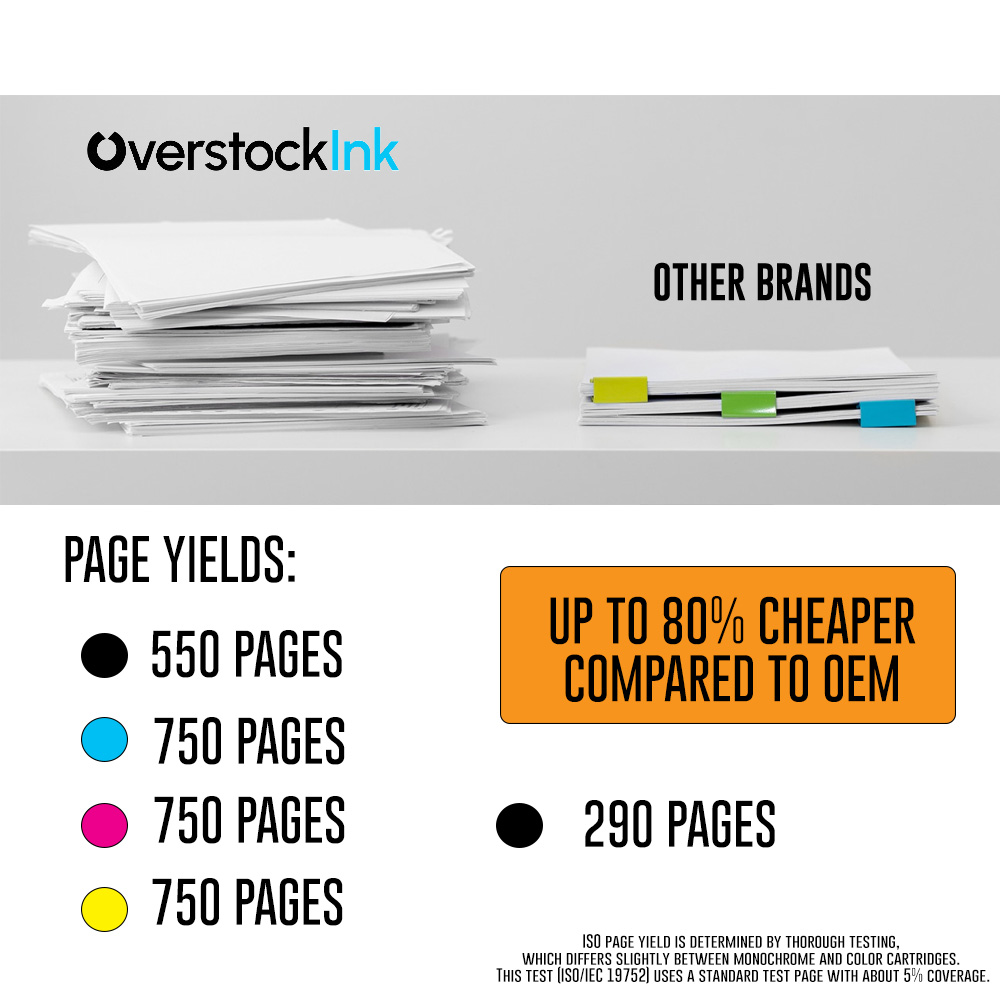 5PK Compatible OSI HP 564 XL Black Ink Cartridges for HP PhotoSmart C410a C410b