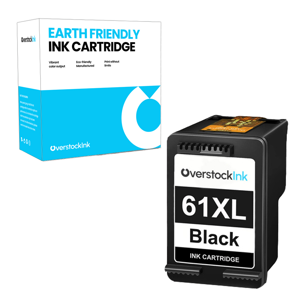 Paquete combinado de cartuchos de tinta para HP 61XL 61 XL color negro alto rendimiento - Imagen 4 de 8