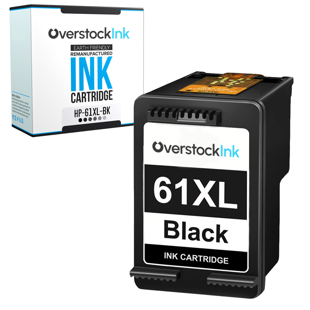 Paquete combinado de cartuchos de tinta para HP 61XL 61 XL color negro alto rendimiento - Imagen 4 de 8