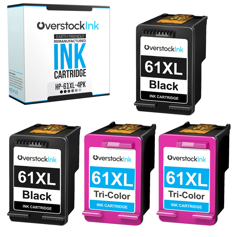 Paquete combinado de cartuchos de tinta para HP 61XL 61 XL color negro alto rendimiento - Imagen 8 de 8