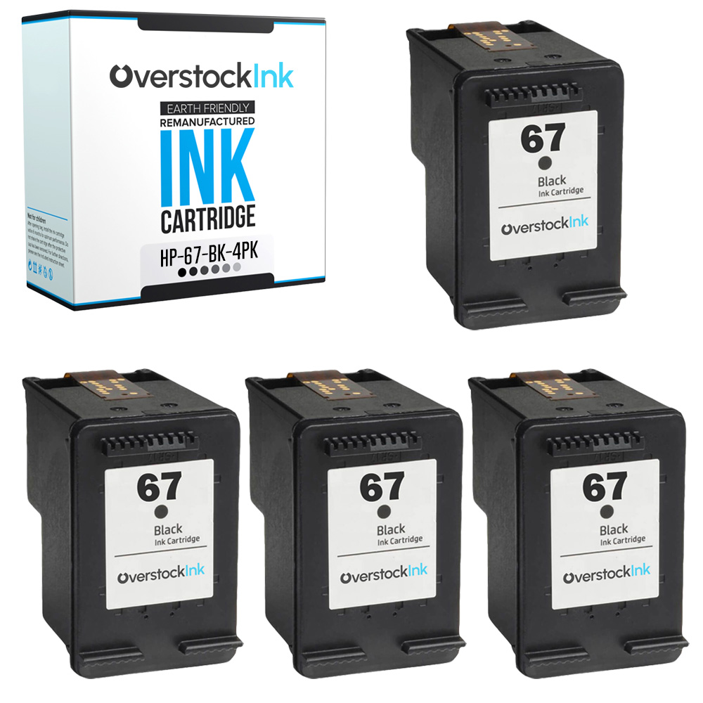 Lote Combo Pack Cartuchos de Tinta Color Negro Compatible HP 67 - Imagen 7 de 13