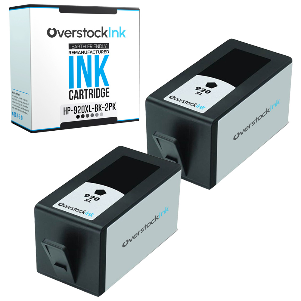 thumbnail image 2 of 4-Pack Techsupplies99 Black Ink Cartridges Compatible With HP 920XL For OfficeJet 6500A 7500A Pro 6000 7000 Series 2 of 4