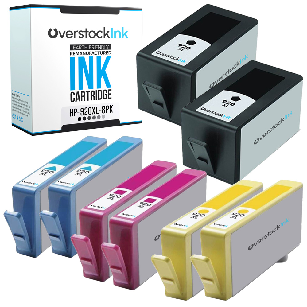Starink 920XL Cartucce D'inchiostro Compatibile Per HP 920 XL 920XL Cartuccia Multipack Per HP Officejet 6500A 6500 7500A 7500 6000 7000 (8 Pezzi - Foto 6