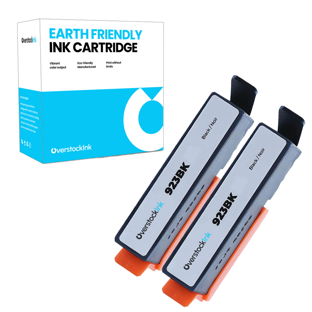 Lote de cartuchos de tinta color negro para HP 923 para OfficeJet - Imagen 8 de 15