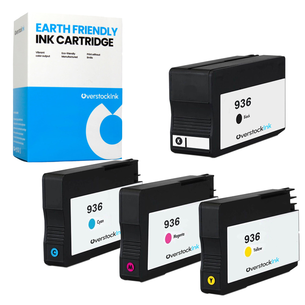 Black Color Ink Cartridges Lot for HP 936e for OfficeJet Pro