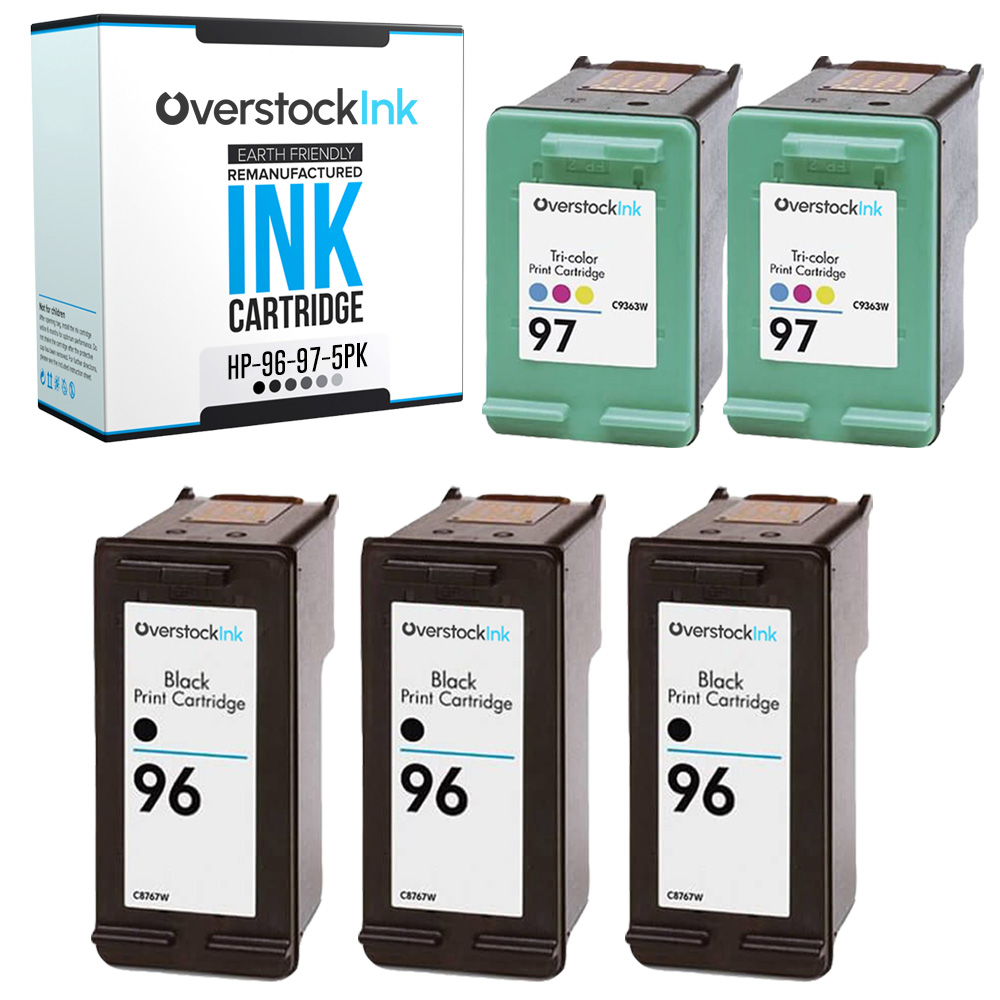 Kompatybilne wkłady atramentowe do HP 96 97 Black Color Combo Pack - Zdjęcie 10 z 10