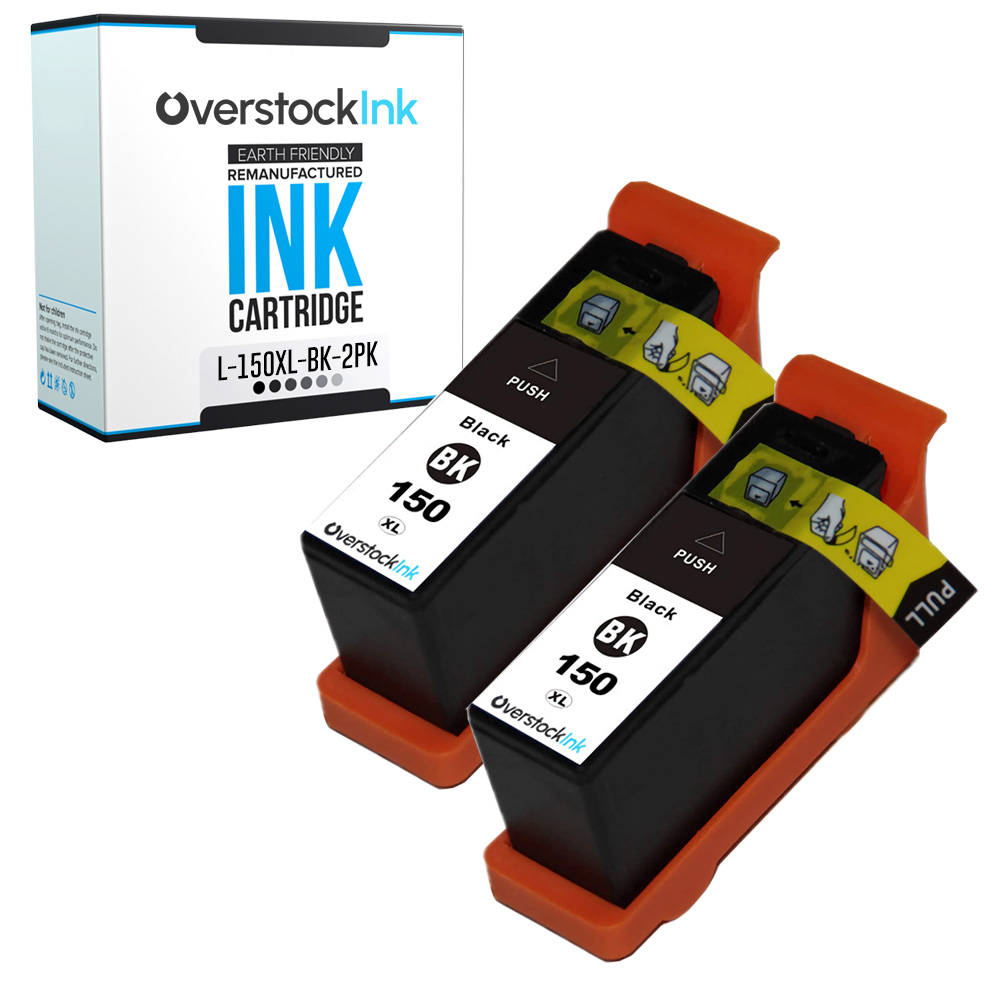 Lote de cartuchos de tinta 150XL color negro para impresoras Lexmark - Imagen 8 de 15