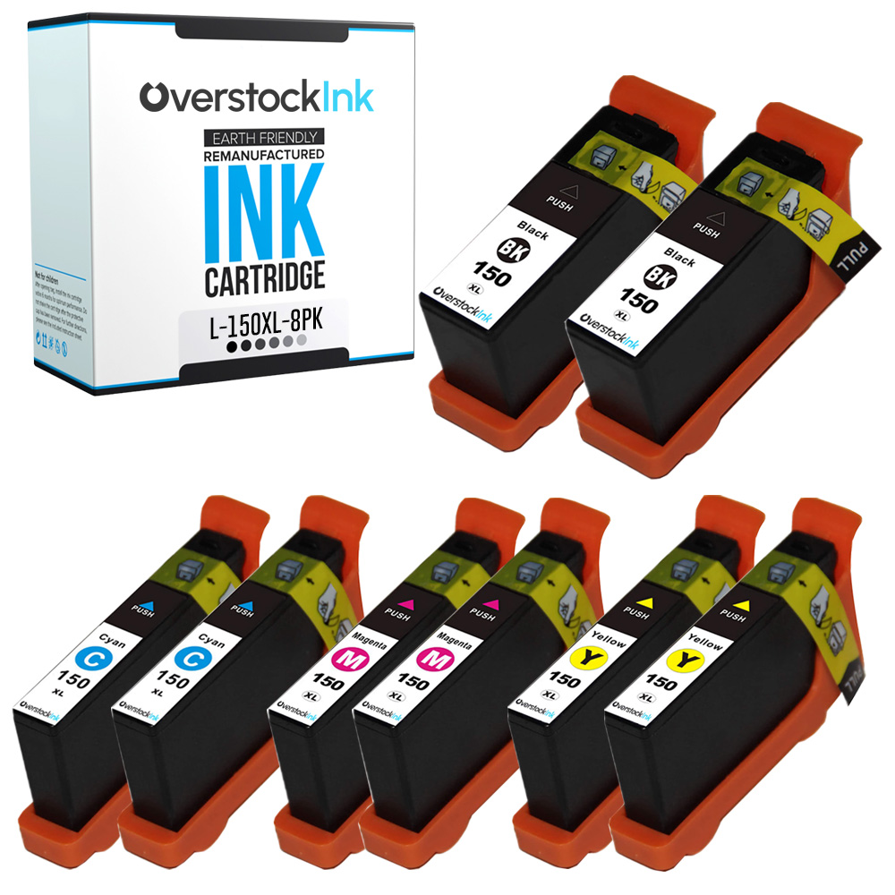 Lote de cartuchos de tinta 150XL color negro para impresoras Lexmark - Imagen 15 de 15