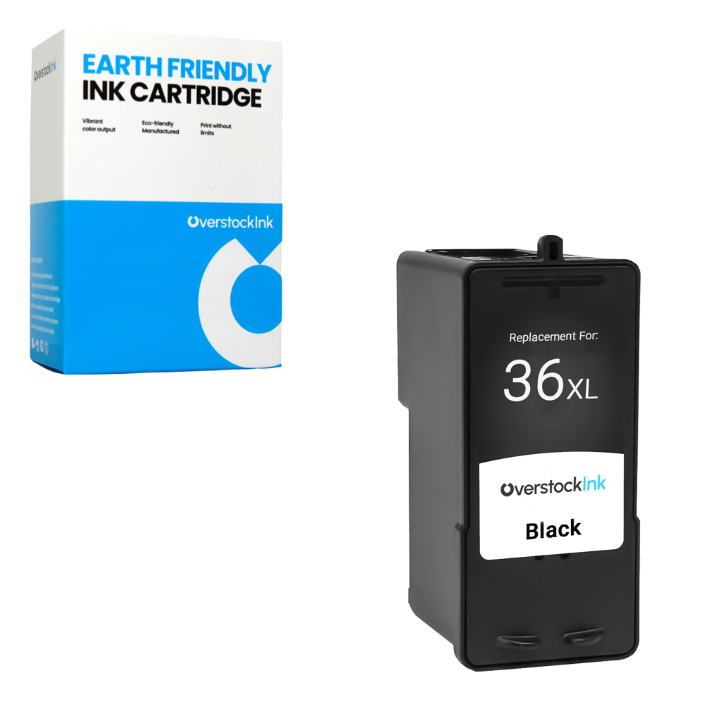 inkページ Black Color Ink Cartridges Lot for Lexmark 36XL and Lexmark 37XL