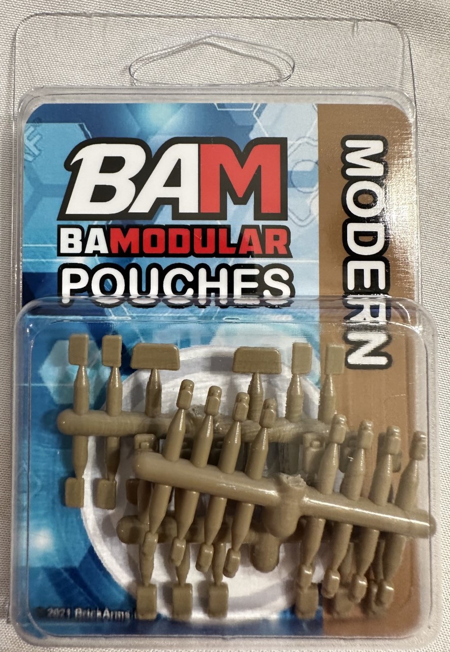 BRICKARMS BAM Modular POUCHES Modern & WW2 for Military Minifigure - Picture 7 of 8