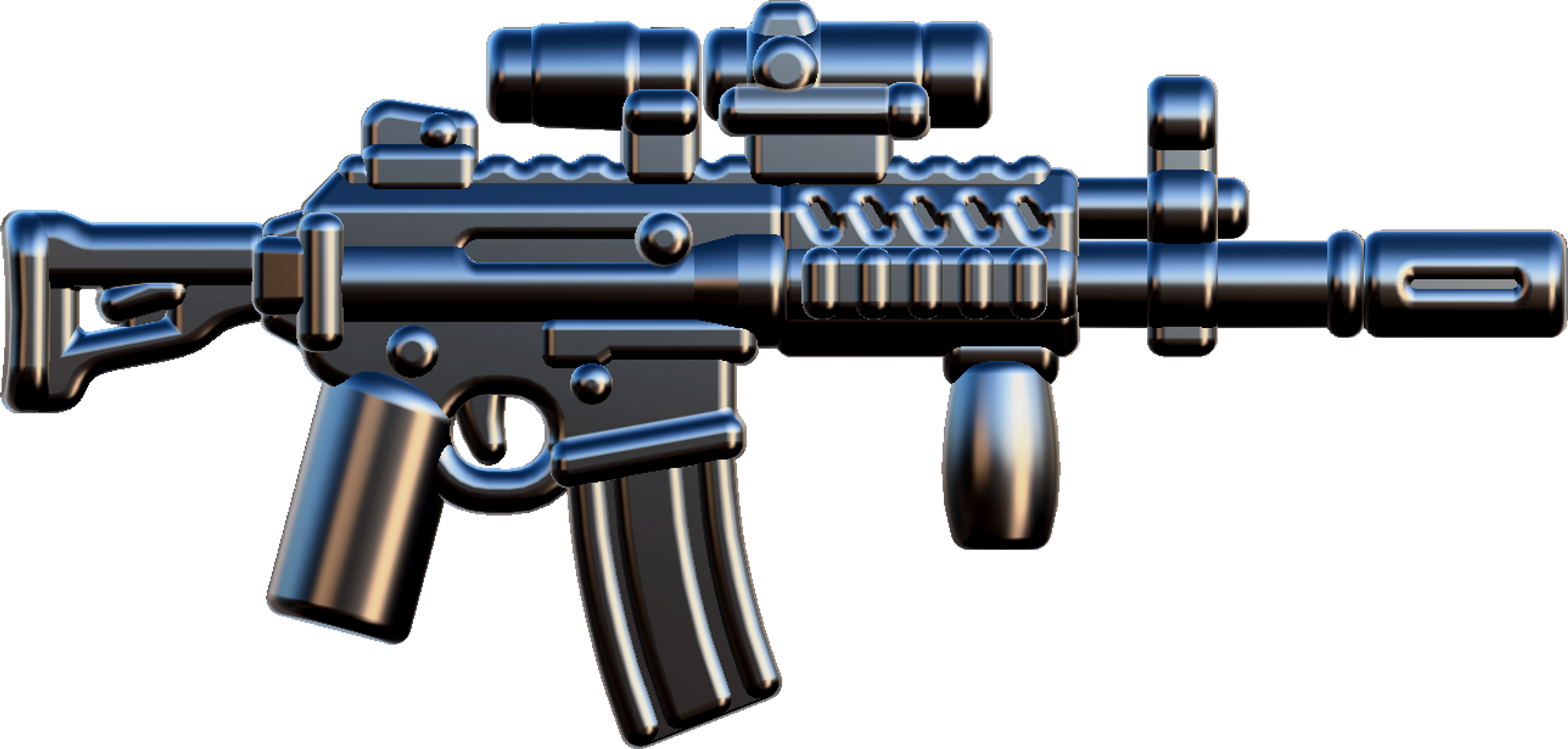 Brickarms KC21 Military Carbine Assault Rifle for Military Minifigures - Picture 4 of 4
