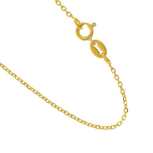 14 Karat Gold gelb weiß oder rose 0,8 mm Zopfkette Halskette Karabinerverschluss - Bild 17 von 40