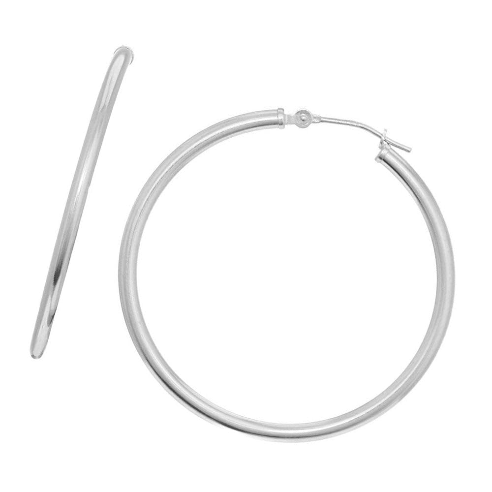 14 Karat Gelbgold 2 mm Röhren Creolen 12, 14, 16, 18, 20, 25, 30, 35 mm - Bild 28 von 43