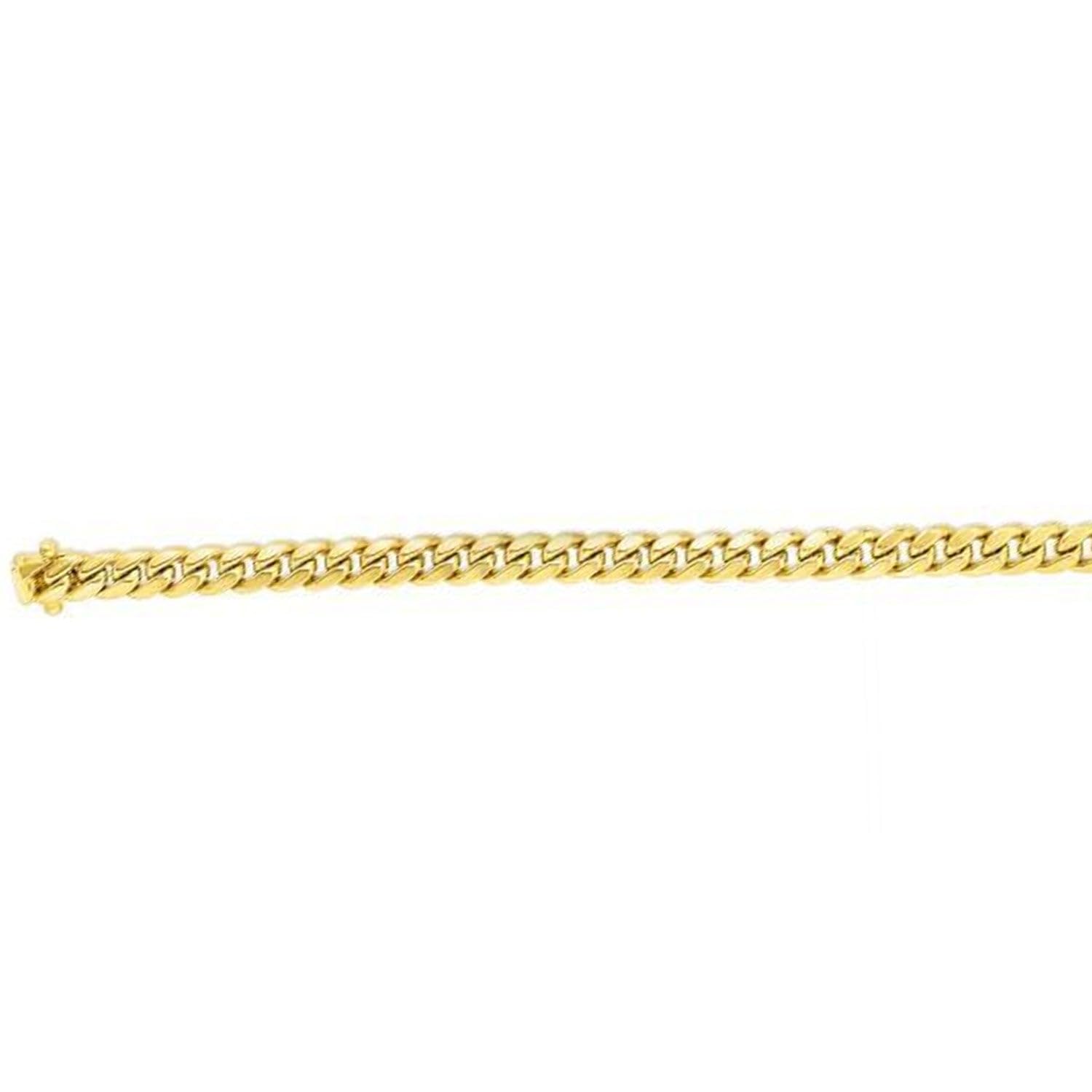 10K Yellow Gold 2.8mm Herringbone Chain & Polished Finish and Lobster Clasp - Picture 18 of 30