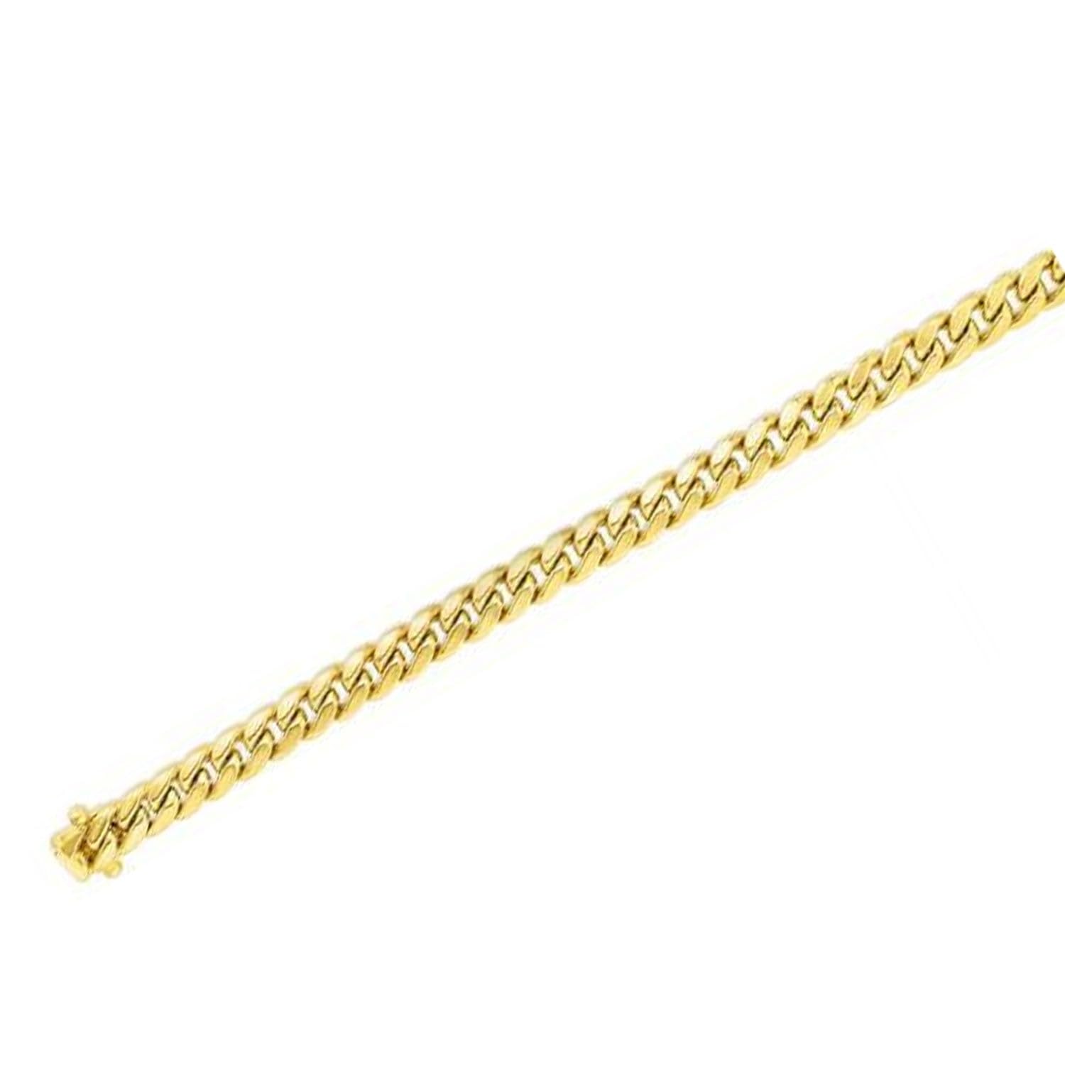 10K Yellow Gold 2.8mm Herringbone Chain & Polished Finish and Lobster Clasp - Picture 16 of 30