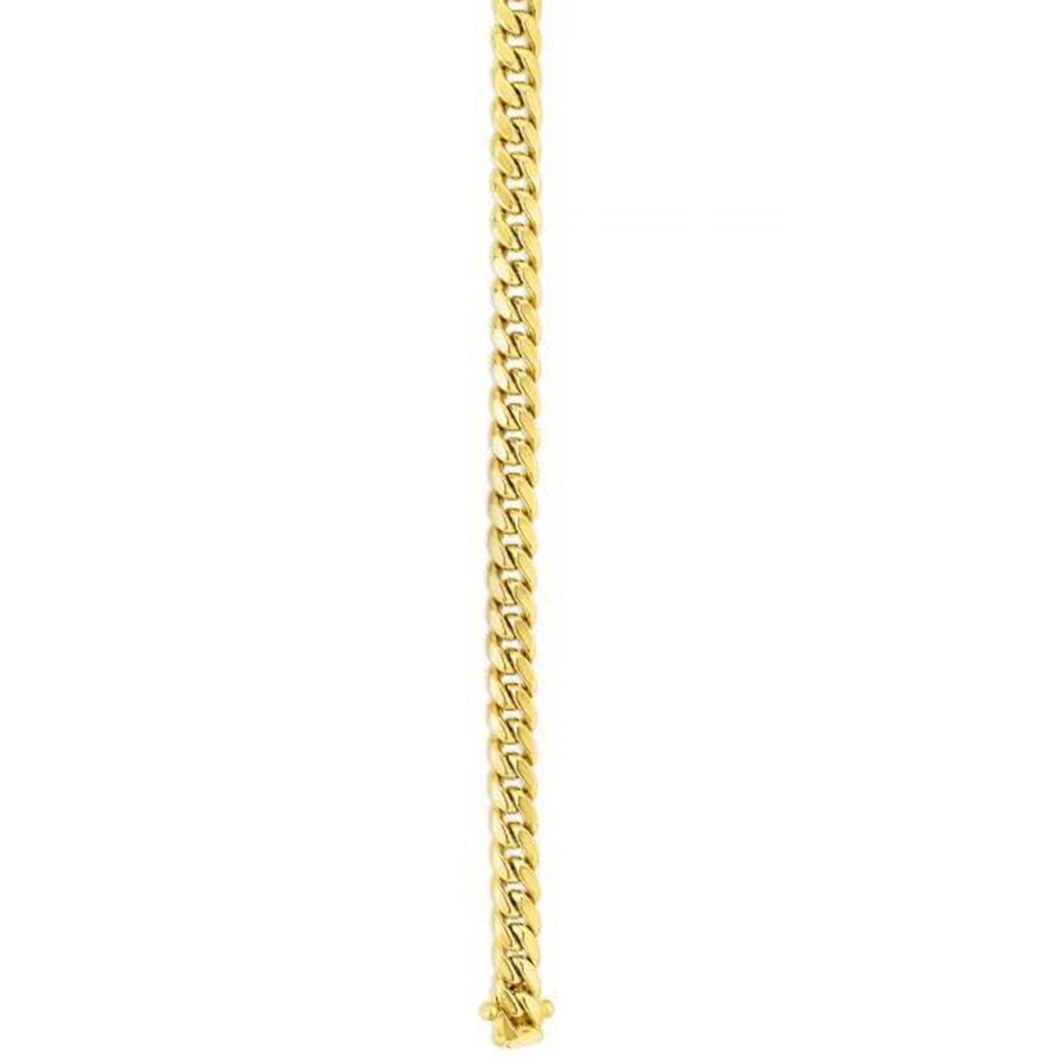 10K Yellow Gold 2.8mm Herringbone Chain & Polished Finish and Lobster Clasp - Picture 17 of 30