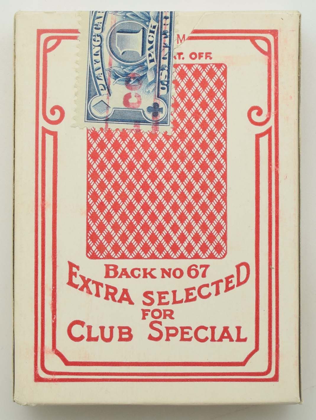激レア 新品未開封 Bee オールドデック 1個 Vintage Bee Club Special No. 92 Seal NEW Red Playing Card