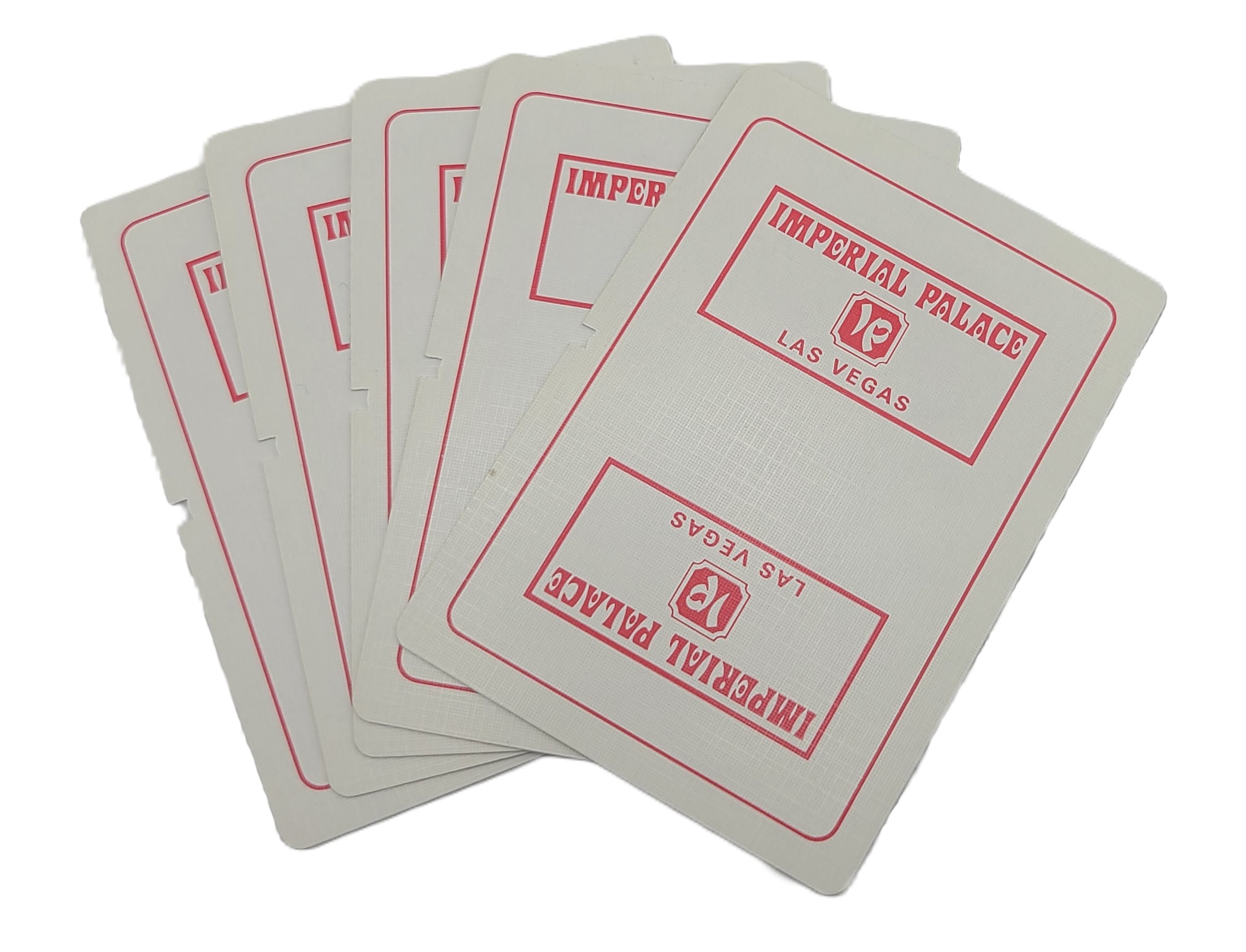 Imperial Palace Casino Las Vegas Nevada Red Used Deck Vintage | eBay